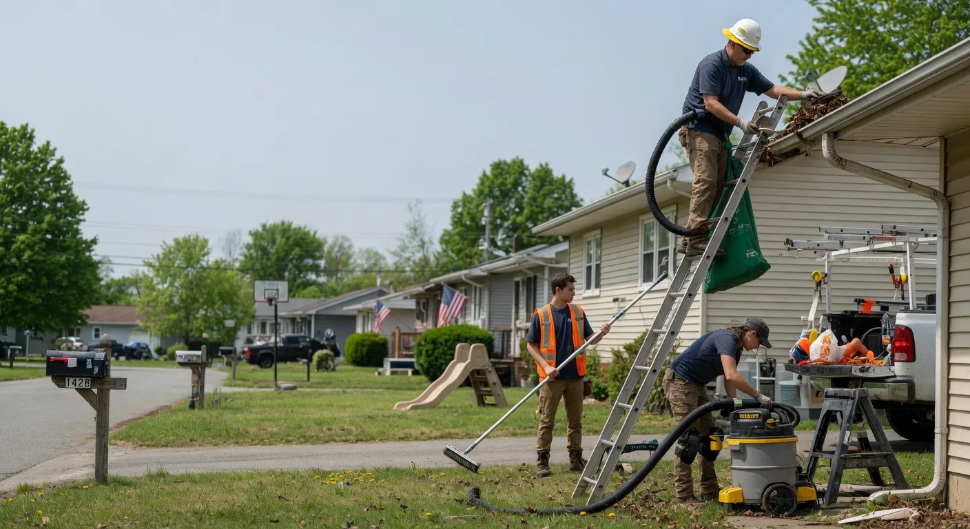 Gutter Installation in Belle Rive, IL near me